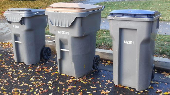 Серый мусорный бак: значение и практичность